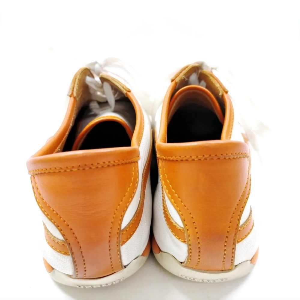 HERMES SNEAKERS MEN WHITE LEATHER (CALF) - Picture 4 of 9